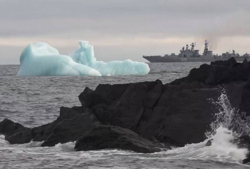Admirals of the US Navy considered the buildup of Russia's military presence in the Arctic a serious challenge