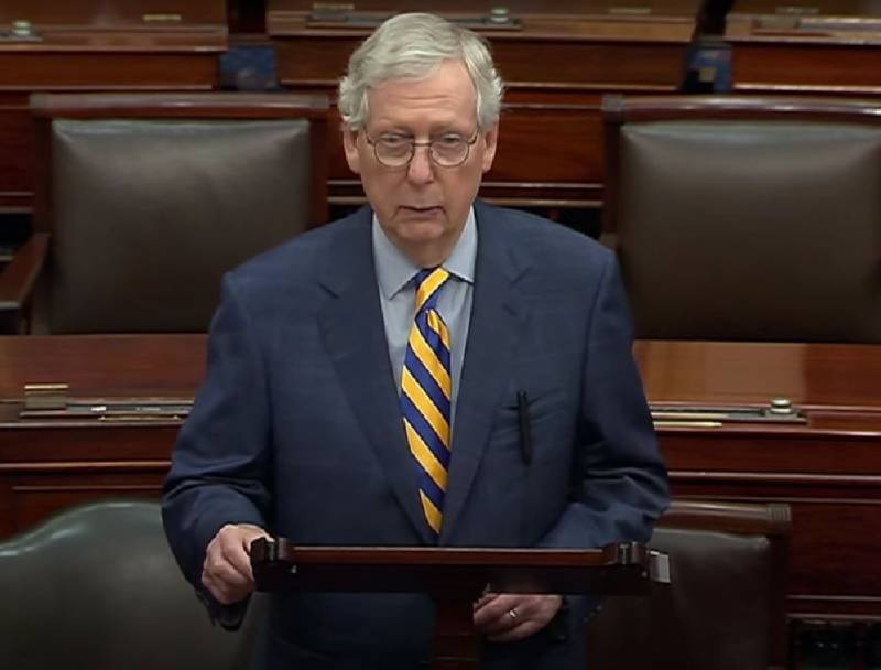 US-Senator McConnell nannte den "Sieg über Russland" die wichtigste Aufgabe der Welt