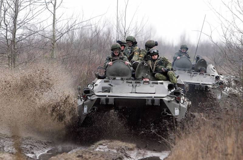Het Ministerie van Defensie van Wit-Rusland kondigde de benoeming aan van een gemechaniseerde eenheid om de gevechtsgereedheid te controleren