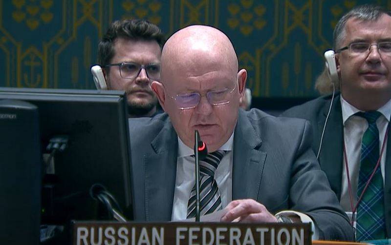 Russian Ambassador to the UN Vasily Nebenzya accused European countries of hiding traces of US involvement in blowing up gas pipelines