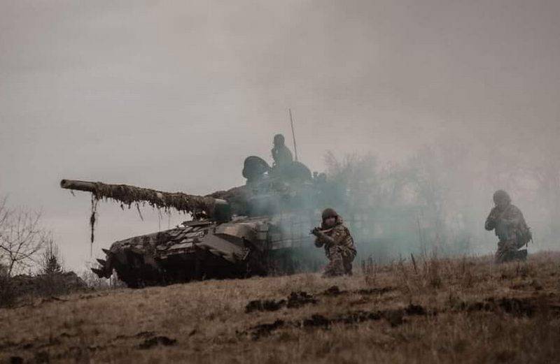 In de richting van Krasno-Limansky werd een poging van de strijdkrachten van Oekraïne om posities te heroveren die eerder onder controle waren genomen door Russische troepen verijdeld