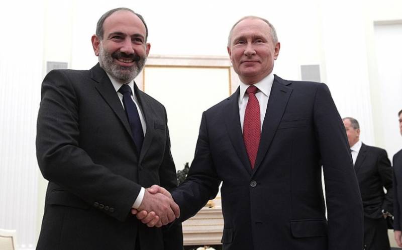 Kepala pamaréntahan Armenia ngandhani presiden Rusia babagan patemon karo presiden Azerbaijan ing Munich, Jerman