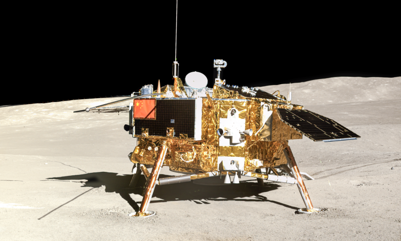 NASA는 중국의 달 탐사와 남중국해 상황을 비교했다.