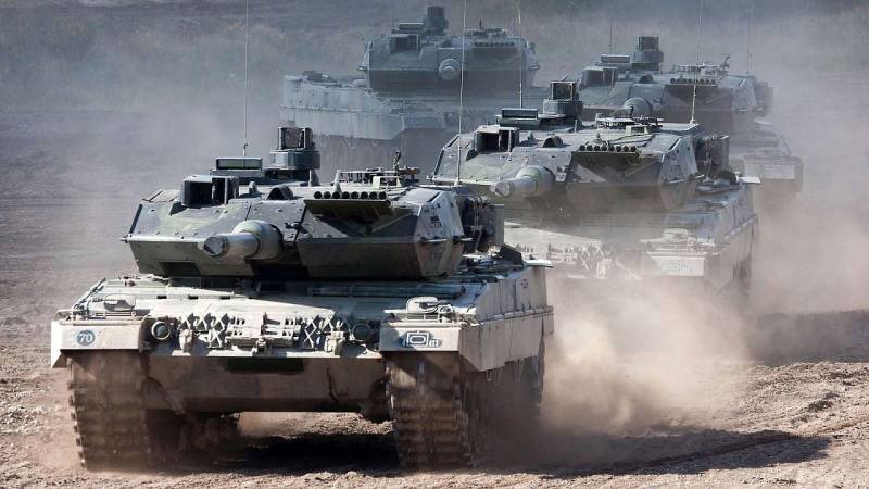 Istruttori americani e ingegneri tedeschi stanno preparando il sito di prova Yavoriv delle forze armate ucraine per l'arrivo del primo lotto di carri armati occidentali