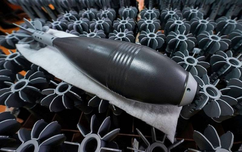 A preocupação do estado ucraniano iniciou a produção de minas de 120 mm junto com um dos países da OTAN