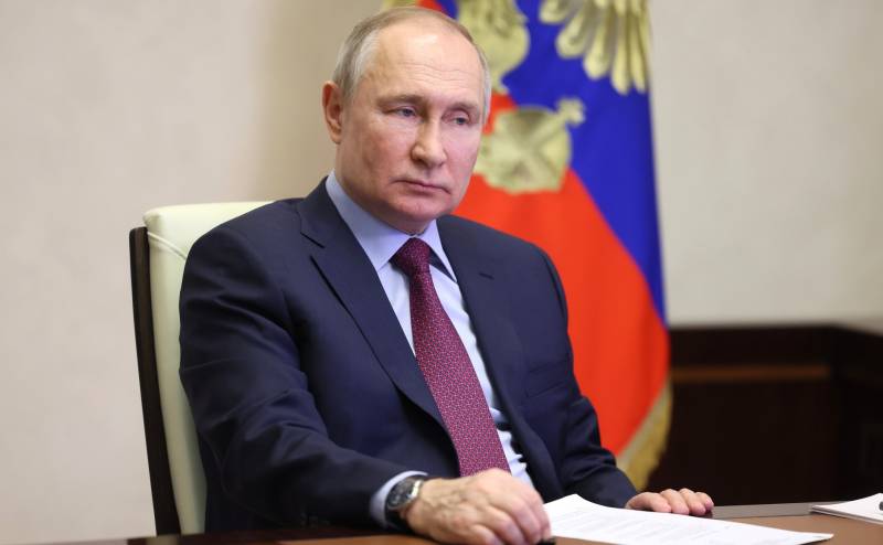 Putin announced the study of the issue of social guarantees for the families of PMC fighters participating in a special operation