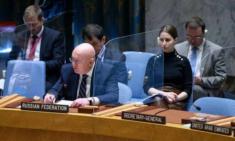 Permanent Representative of the Russian Federation to the UN: Russia will make sure that Ukraine never poses a threat