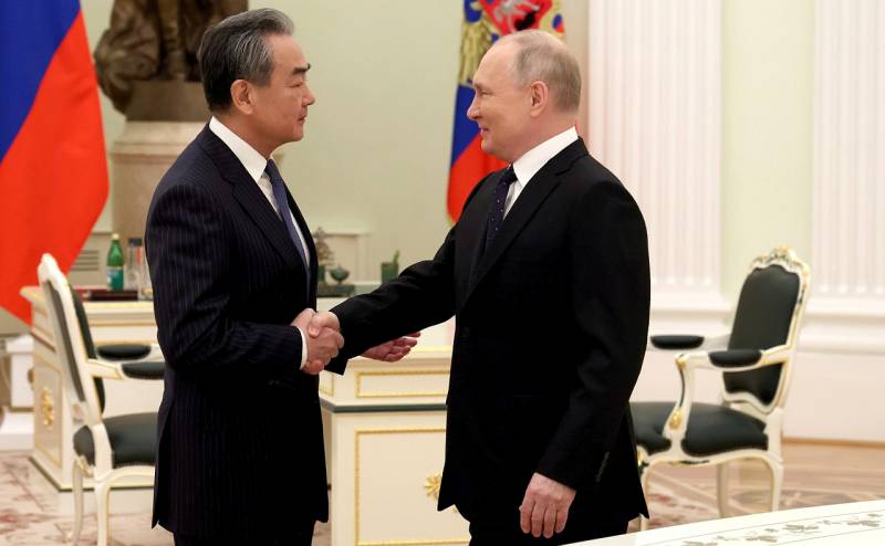 Chinese diplomat Wang Yi declared Beijing's objective position on the Ukrainian issue