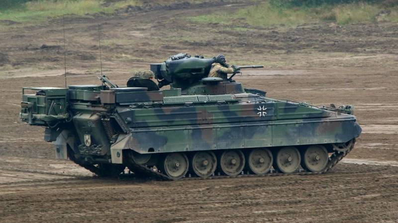 A preocupação alemã Rheinmetall confirmou a data de entrega do primeiro lote de veículos de combate de infantaria Marder para a Ucrânia