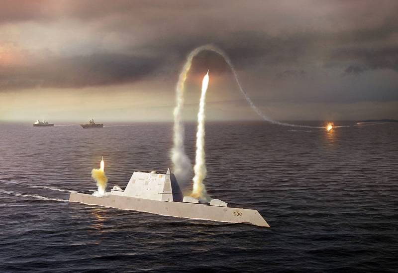 Angkatan Laut AS akan menguji rudal hipersonik dari kapal perusak Zumwalt pada tahun 2025