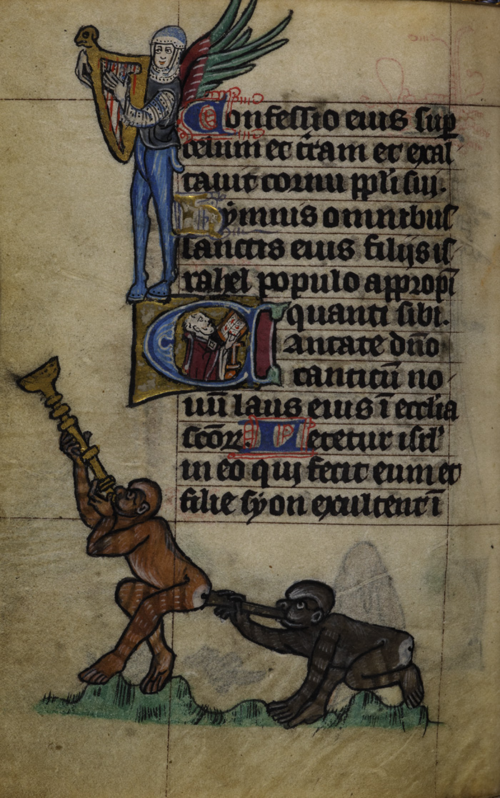 Маргиналии средневековых манускриптов