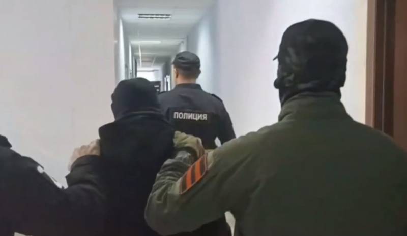 مخبر أوكراني محتجز في منطقة خيرسون