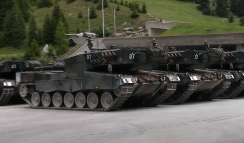 Tyskland ber Schweiz att sälja nedlagda tyska Leopard 2-stridsvagnar