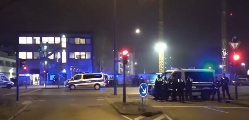 בהמבורג, גרמניה, הונהג משטר פעולות נגד טרור בקשר לאירועים באזור אלסטרדורף