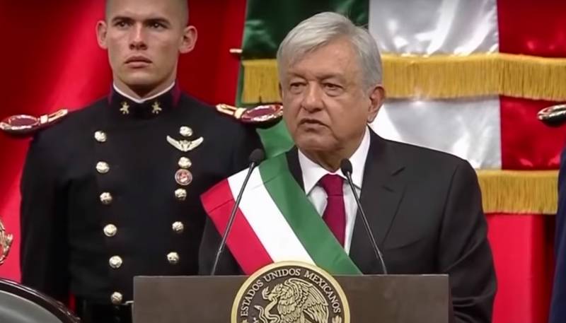 The President of Mexico warned the US authorities against military intervention in the territory of his country
