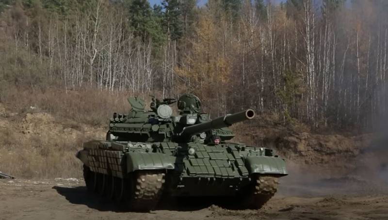 تم عرض تحديث دبابات T-103M لاستخدامها في منطقة العمليات الخاصة في مصنع إصلاح المدرعات 62