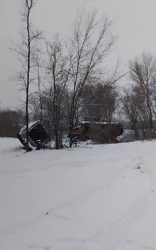 El MRAP Kirpi destruido de las Fuerzas Armadas de Ucrania con los colores del ejército turco entró en el marco