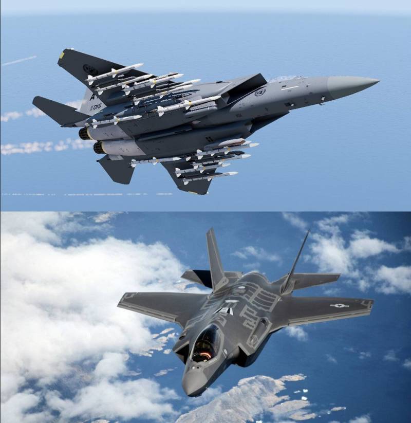 F-15EX F-35:n sijaan kuten Su-35S Su-57:n sijaan?
