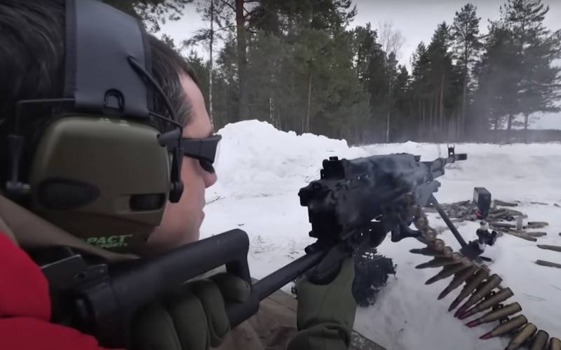 Russian "Kord": The only machine gun in its class that allows you to fire from your hands