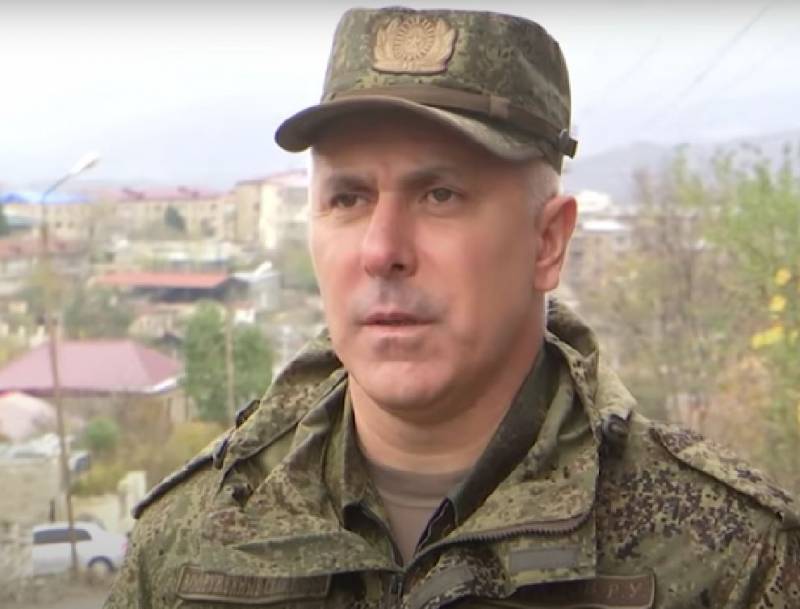 Los medios informaron sobre el nombramiento del general Kuzmenko, comandante interino del Grupo de Fuerzas Vostok, durante las vacaciones del general Muradov.