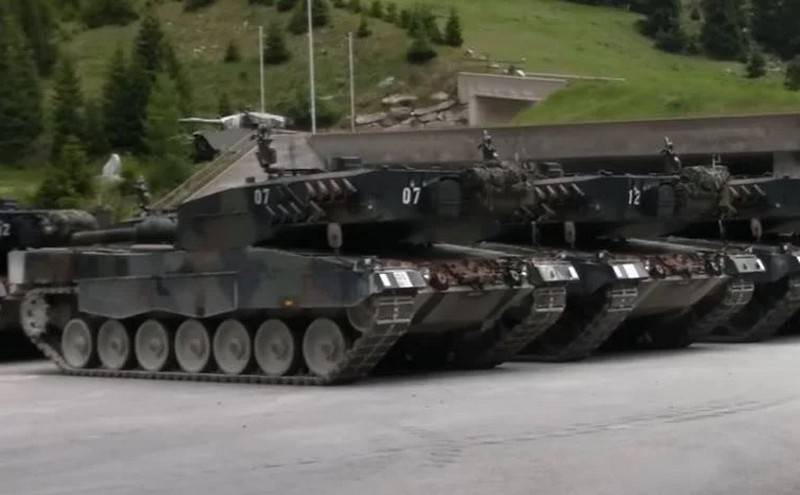 В Швейцарии одобрили вывод из эксплуатации 25 танков Leopard 2A4 для возможной перепродажи Германии