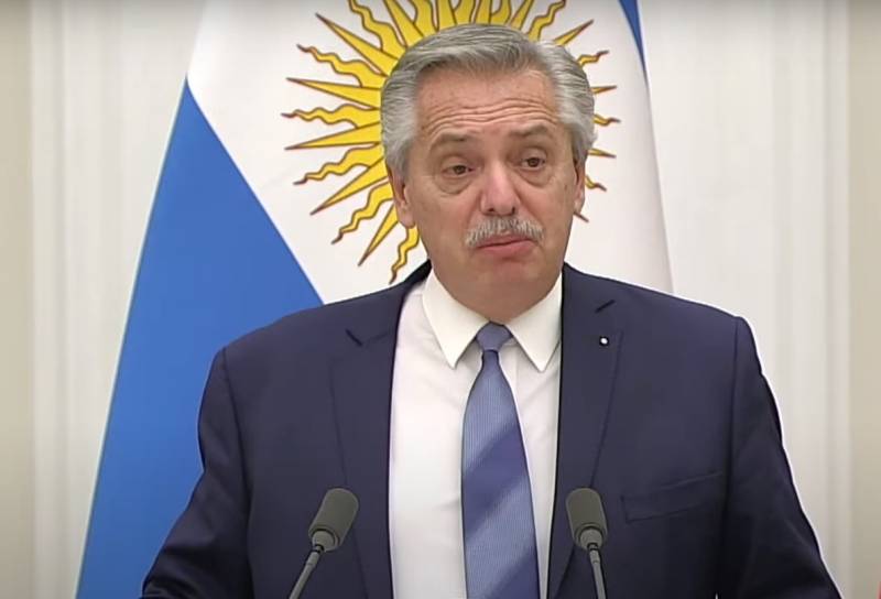 Argentinas president uppmanade till ett snabbt genomförande av förhandlingar mellan Moskva och Kiev