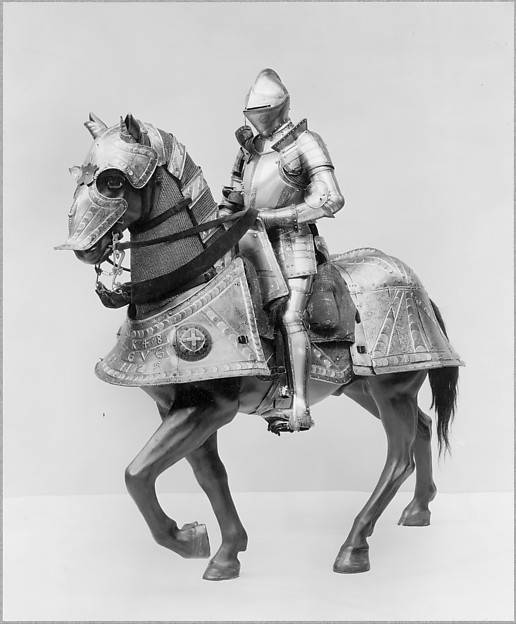 Sobre el peso de la armadura del siglo XVI.