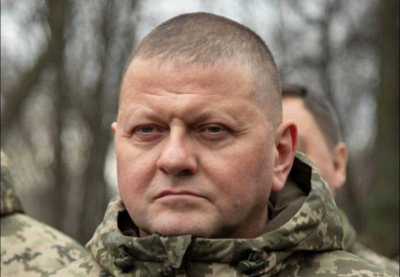 Överbefälhavaren för de väpnade styrkorna i Ukraina Zaluzhny rapporterade till chefen för den brittiska försvarsstaben om den "svåra situationen i Bakhmut"