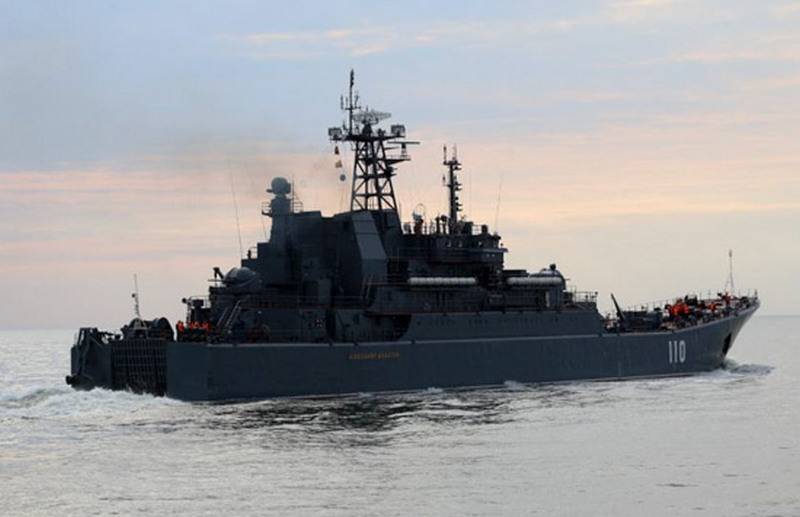 Објављени су рокови за повратак у борбену структуру Балтичке флоте великог десантног брода „Александар Шабалин“ пројекта 775.