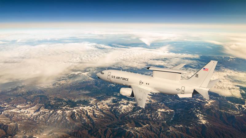 미 공군, 보잉 E-7A 웨지테일 AWACS 항공기 주문