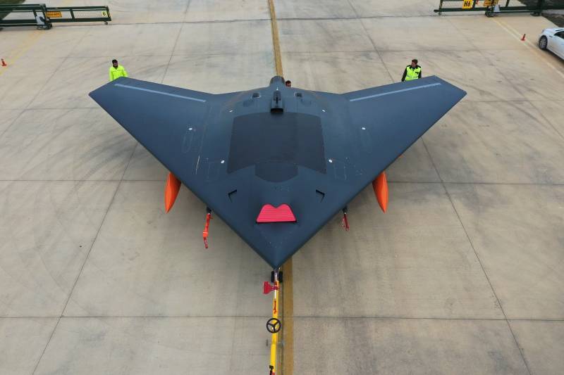 Turkey showed a new attack drone Anka-3, designed to break through the defense with a strong air defense system