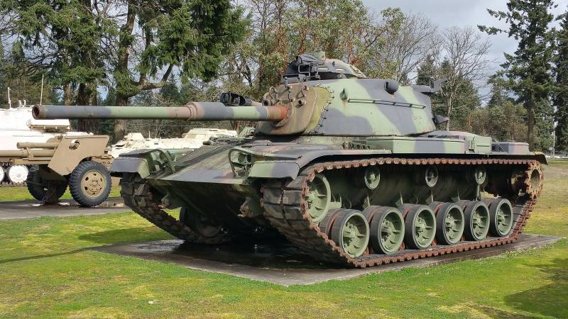 M60 坦克，作为架桥机的基础