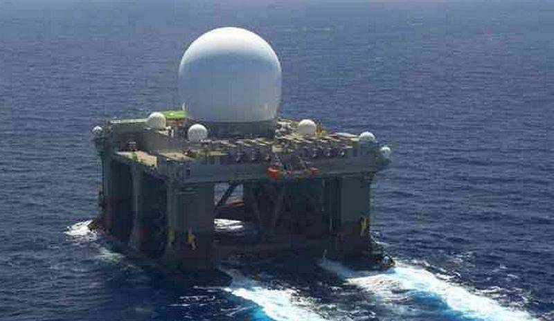 Mỹ đưa trở lại hoạt động tổ hợp radar nổi của hệ thống phòng thủ tên lửa - radar X-band SBX-1