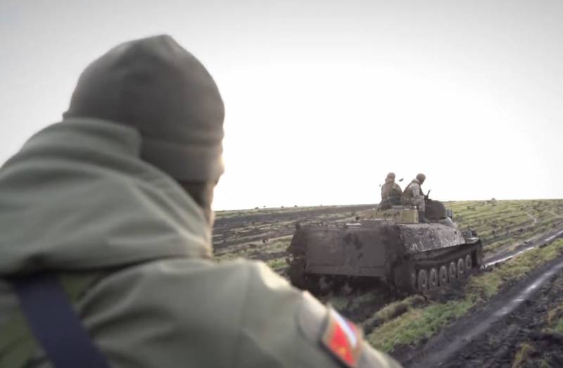 Ataka-ohjus tuhosi ukrainalaisia ​​panssaroituja ajoneuvoja lähellä Maryinkaa
