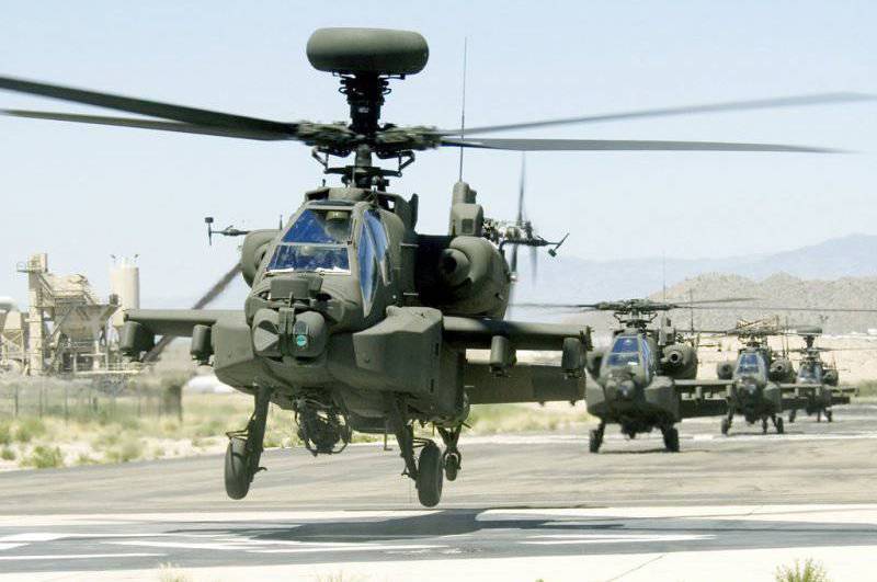 Два ударных вертолёта AH-64 Apache ВВС США потерпели крушение на Аляске
