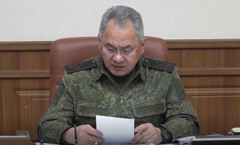 Sergei Shoigu, arrivato nella zona NMD, ha riportato un aumento multiplo della produzione di tutti i tipi di munizioni