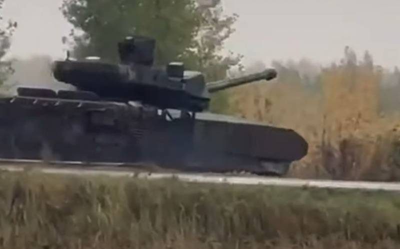 Сообщается о начале боевого применения танков нового поколения Т-14 Армата в ходе СВО