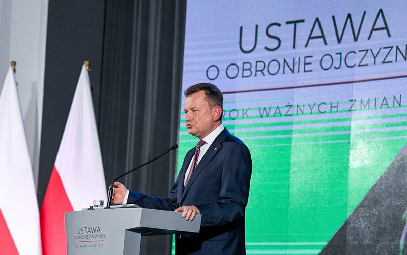 Министр обороны Польши пообещал через два года создать «самую сильную армию в Европе»