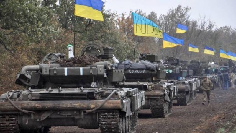 Den ukrainska offensiven har börjat ... Det är sant, bara på en front