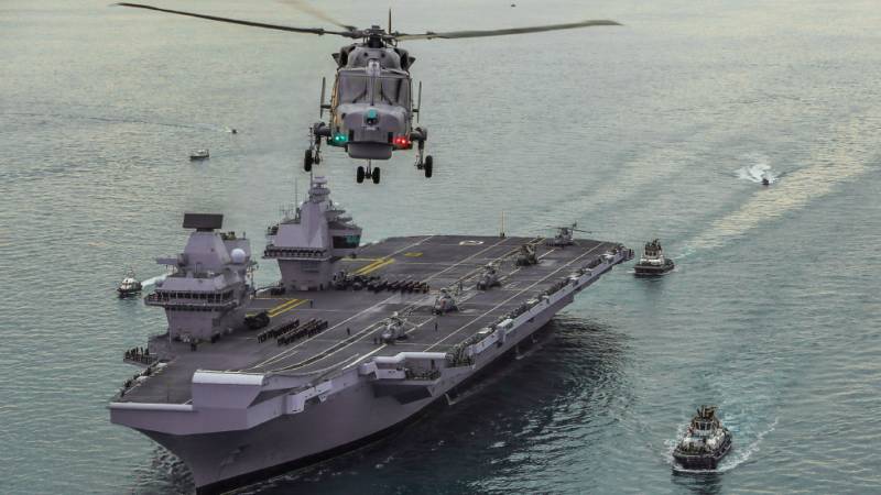الصحافة البريطانية: حاملة الطائرات إتش إم إس الملكة إليزابيث ستتوجه إلى البحر الأبيض المتوسط ​​"لاحتواء" روسيا