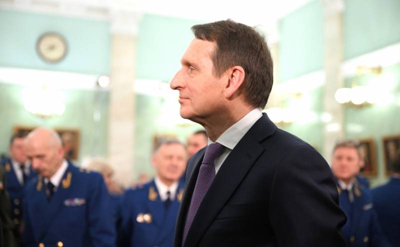 Επικεφαλής του SVR Naryshkin: Η Πολωνία περιμένει μια καλή στιγμή για να καταλάβει τη Δυτική Ουκρανία