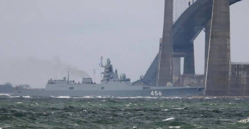 The third frigate of project 22350 "Admiral Golovko" made the transition to the Northern Fleet to continue testing