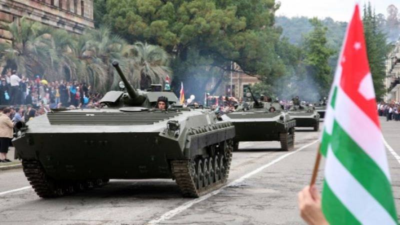 As forças armadas da Abkházia iniciaram exercícios militares em larga escala