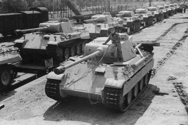 中型黑豹和重型 T-4。 关于德国技术名称