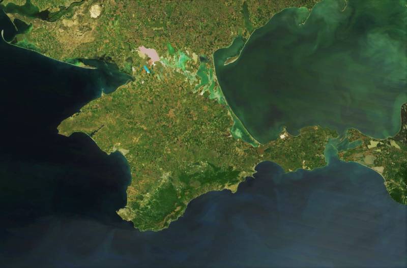 «Аль-Джазира»: Анализ спутниковых снимков показал, что предстоит трудная битва за Крым