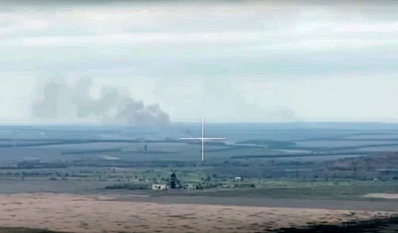 Российский морпех снайперски сбил украинский Су-25 из ПЗРК Игла над Угледаром