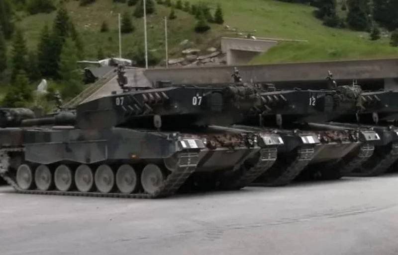 Швейцария одобрила вывод из эксплуатации 25 боевых танков Leopard 2 для продажи Германии