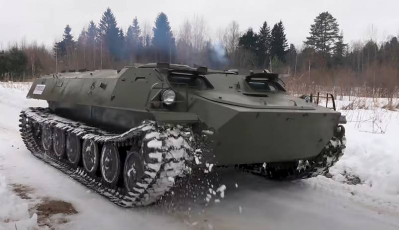 The NMD uses the Russian MT-LB armored personnel carrier with protection from tank tracks