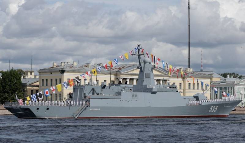 В состав ВМФ России официально принят новый корвет «Меркурий» проекта 20380