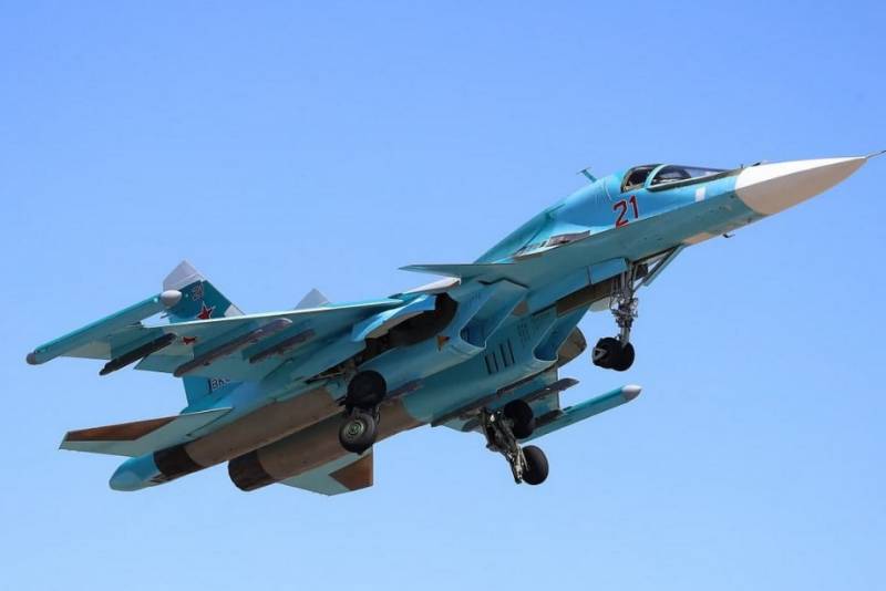 Сообщаются некоторые подробности падения в Брянской области российского бомбардировщика Су-34 и ещё нескольких летательных аппаратов